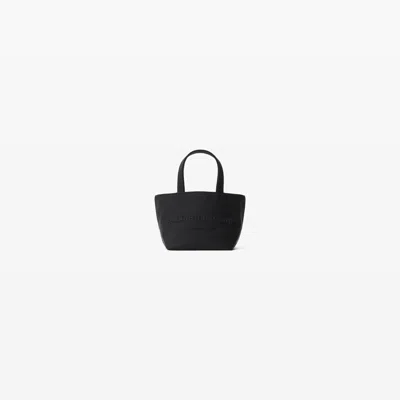 Alexander Wang Punch Mini Tote In Nylon Canvas In Black