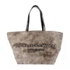 Alexander Wang Punch Shopper Bag In Gray