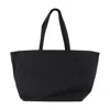 Alexander Wang Tote Bag With Punch Logo Embossed Design In Black