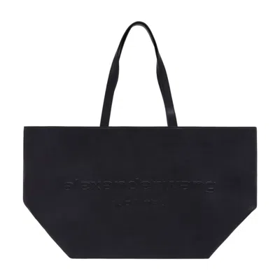 Alexander Wang Punch Shopper Bag In Black