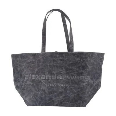 Alexander Wang Punch Shopper Bag In Gray