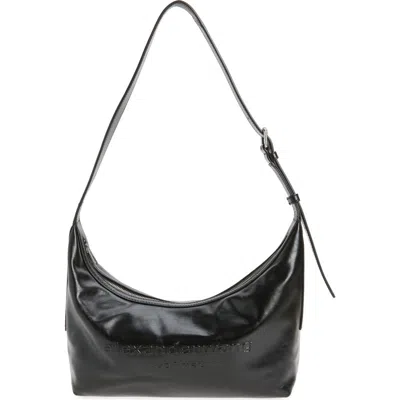 Alexander Wang Punch Sling Crossbody Bag In Black