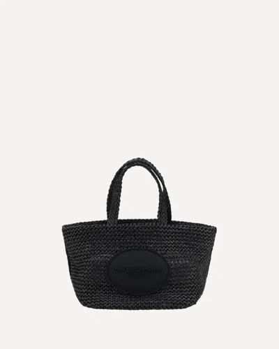 Alexander Wang Punch Small Raffia Handbag