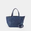 Alexander Wang Punch Small Shopping Bag In Blue