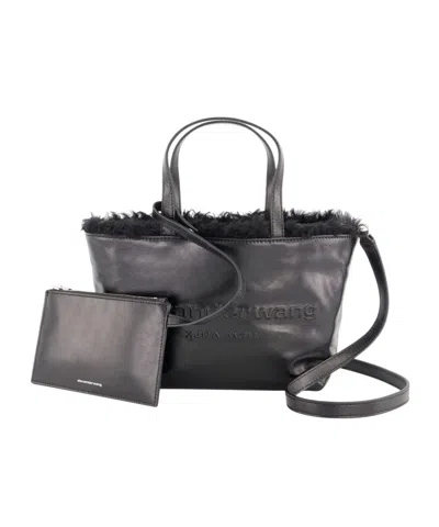 Alexander Wang Punch Small Tote Bag In Black