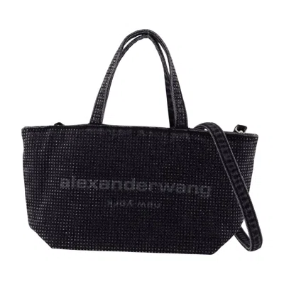 Alexander Wang Punch Small Tote Bag In Black