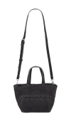 Alexander Wang Punch Small Tote Bag In Grey Aged