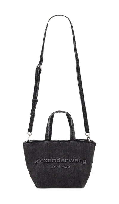 Alexander Wang Punch Small Tote Bag In Grey