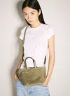 Alexander Wang Punch Small Tote Bag In Khaki