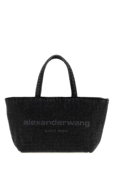 Alexander Wang Punch Small Tote W/detachable Strap In Black