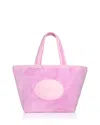 Alexander Wang Punch Terry Tote In Light Pink