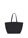 Alexander Wang Punch Tote Bag In Nylon Canvas In Black