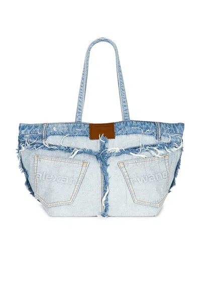 Alexander Wang Punch Tote Bag In Bleach Blue