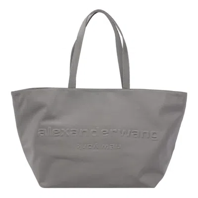 Alexander Wang Punch Tote Bag In Gray