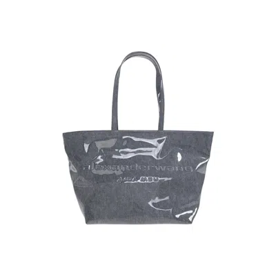 Pre-owned Alexander Wang Punch Tote Bag 'navy' | Blue | Women's Size Onesize