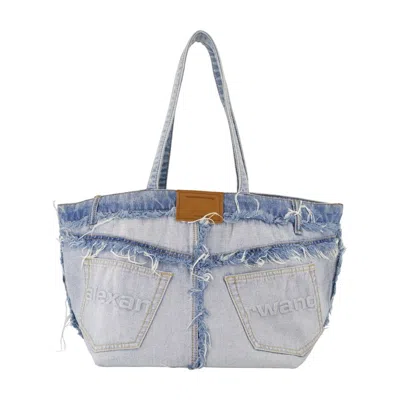 Alexander Wang Punch Tote In Blue