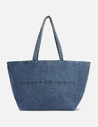 Alexander Wang Punch Tote In Blue/蓝色/藍色/블루/ブルー