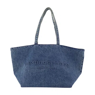 Alexander Wang Punch Tote -  - Cotton - Blue