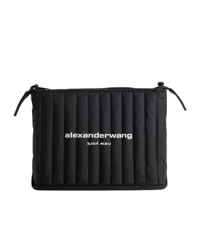 Alexander Wang Quilted Shoulder Bag In Black