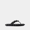Alexander Wang Rapture Flip Flop In Black