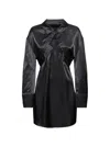 Alexander Wang Re-styled Bolero And Slip Dress Black In Black