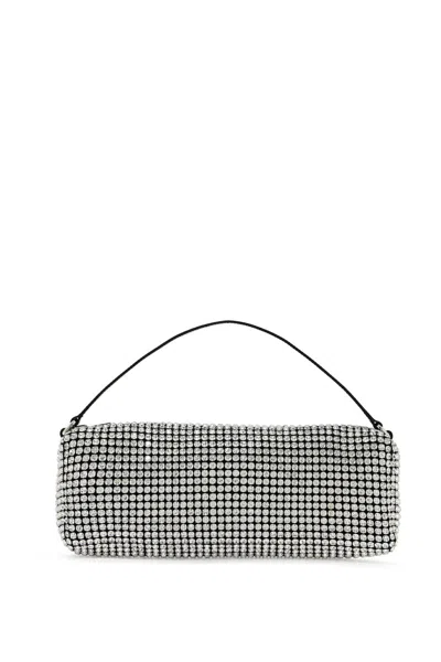Alexander Wang Rectangular Heiress Handbag In White