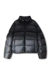 Alexander Wang Reflective Gradient Puffer In Black