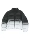 Alexander Wang Reflective Puffer Jacket In Black