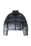 Alexander Wang Reflective Gradient Puffer In Blue