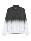 Alexander Wang Reflective Track Jacket In Black