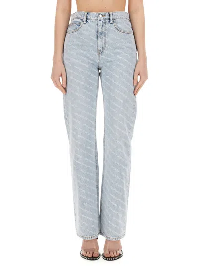 Alexander Wang Relaxed Fit Jeans In Denim