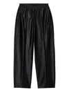 Alexander Wang Women Logo Pre Styled Biker Shorts Pants In Black
