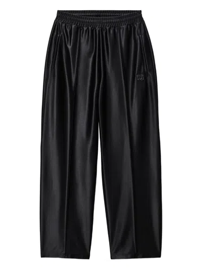 Alexander Wang Relaxed Trackpant Clothing In Black