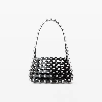Alexander Wang Rex Medium Hobo Bag In Black