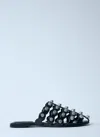 Alexander Wang Black Leather Sandals In Black