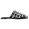 Alexander Wang Studded Mule In Black