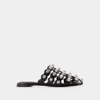 Alexander Wang Black Leather Sandals In Black