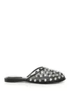Alexander Wang Pointed Toe Flat Sandals In Black