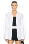 Alexander Wang Pre-styled Two-piece Set In Black & White