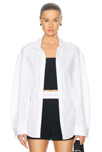 Alexander Wang Pre-styled Two-piece Set In White