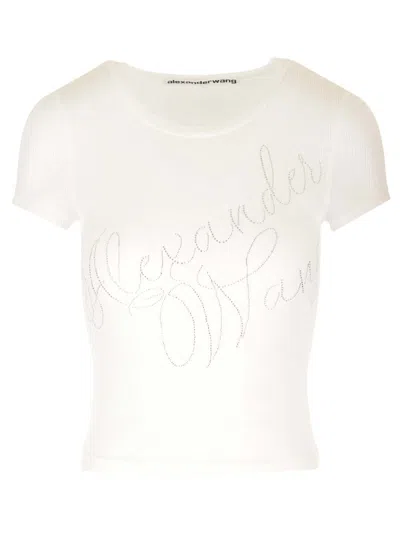 Alexander Wang White Cotton T-shirt