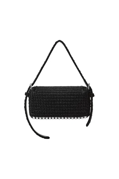 ALEXANDER WANG RICCO COZY SLIM FLAP BAG