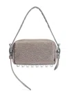 Alexander Wang Ricco Small Studded Leather Shoulder Bag In Grey