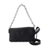 Alexander Wang Ricco Crushed Slim Shoulder Bag In Black