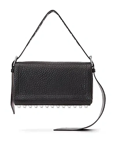 Alexander Wang Ricco Medium Flap Bag In Black