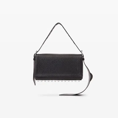 ALEXANDER WANG RICCO MEDIUM FLAP BAG IN LAMBSKIN LEATHER