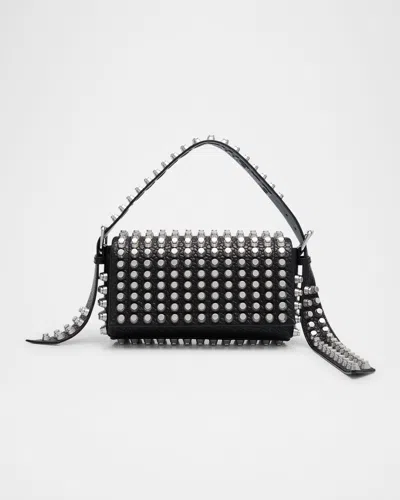 Alexander Wang Ricco Medium Stud Leather Shoulder Bag