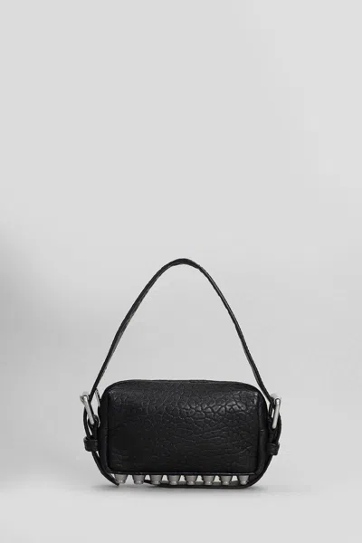 Alexander Wang Ricco Mini Shoulder Bag In Black Leather
