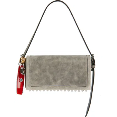 Alexander Wang Ricco Relic Distressed Leather Shoulder Bag