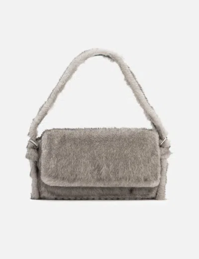 Alexander Wang Ricco Slim Flap Bag In Grey/灰色/그레이/グレー